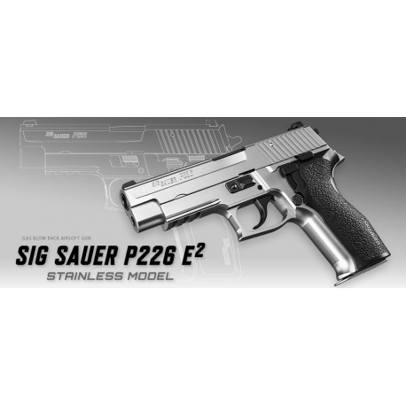 Sig Sauer P226 E2 Chrome Tokyo Marui